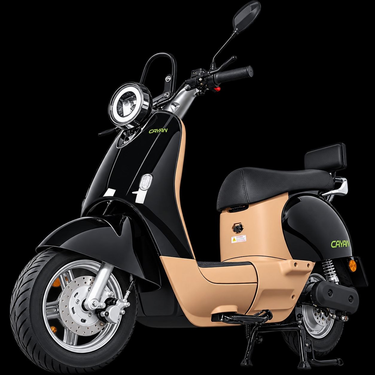 Cavalletta C12 Scooter/bike Elétrica 60v 1000w Lítio 75km