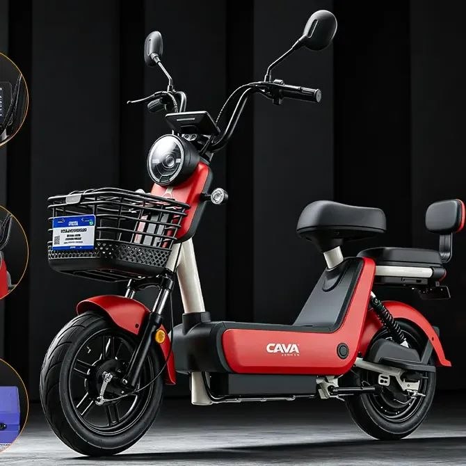 Bicicleta/bike Elétrica Cavalletta C2 48v Lítio 750w 65km
